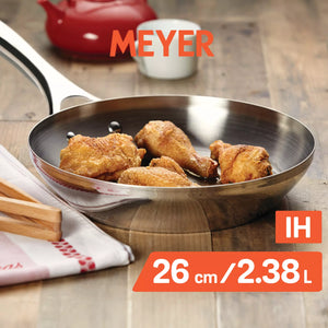 Meyer Select Stainless Steel Frypan 28cm (Induction & Gas Compatible)