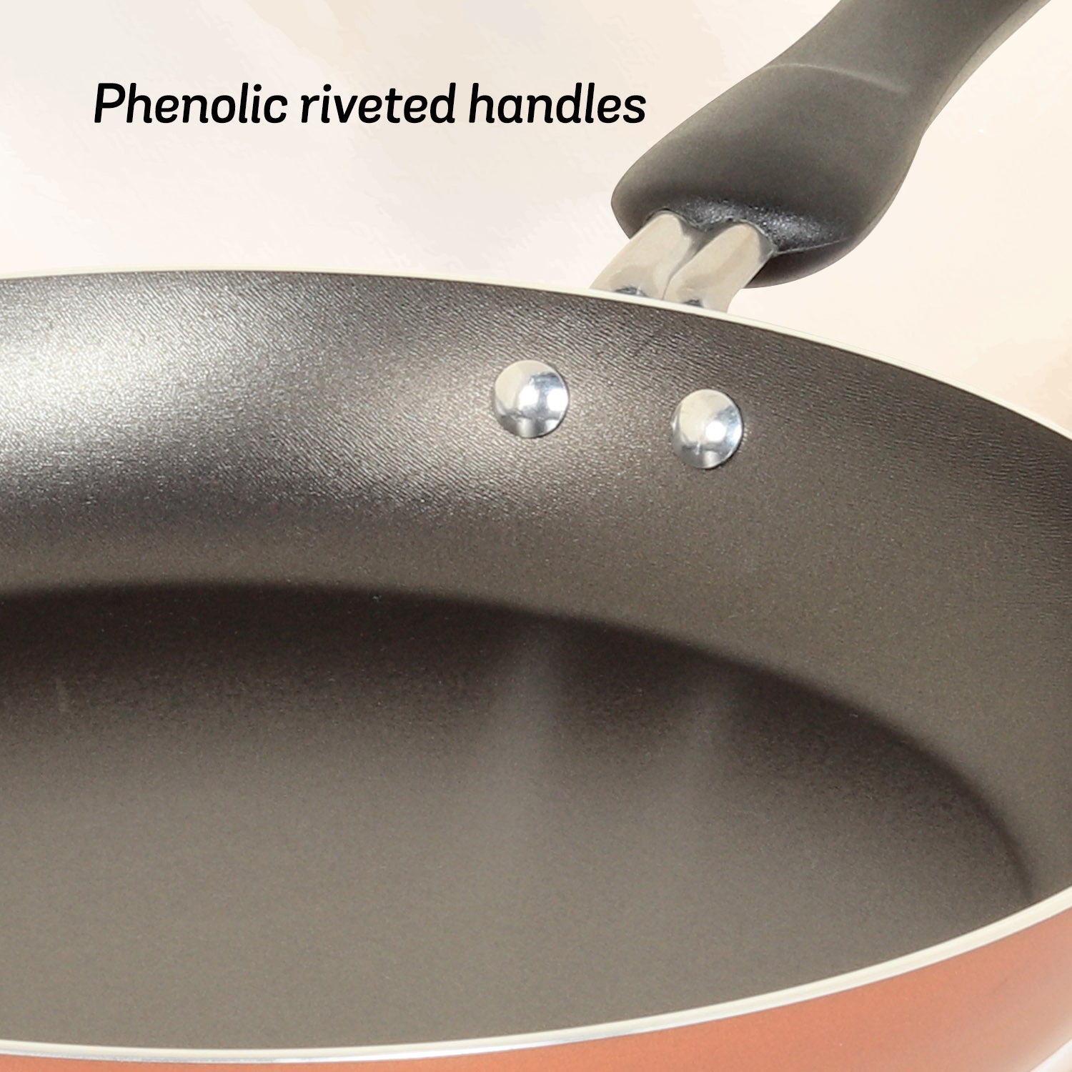 Meyer Non-Stick 3pcs Cookware Set (24cm Frypan + 14cm Milkpan + Nylon Turner)