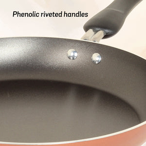 Meyer Non-Stick 3pcs Cookware Set (24cm Frypan + 14cm Milkpan + Nylon Turner)
