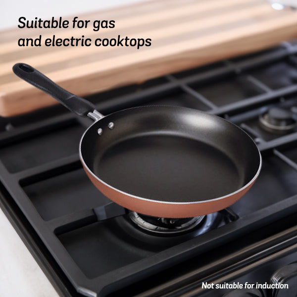 Meyer Non-Stick 3pcs Cookware Set (24cm Frypan + 14cm Milkpan + Nylon Turner)
