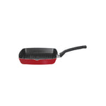 Meyer Non Stick Open Square Grill Pan 24cm, Red
