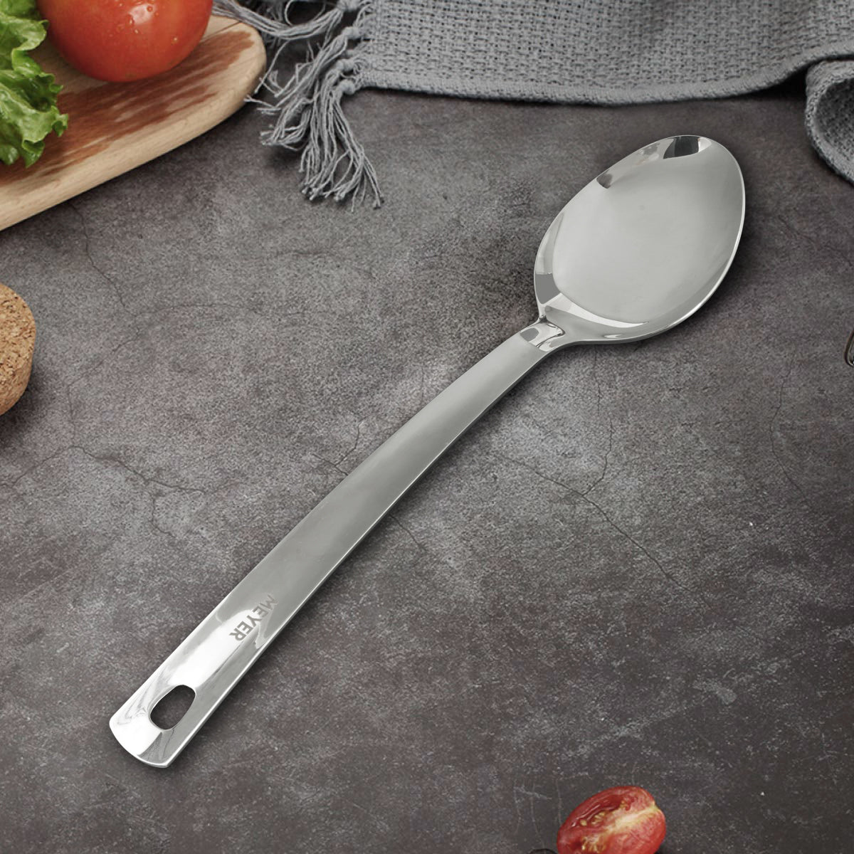 Meyer Stainless Steel Serving Spoon, 32cm