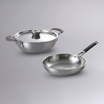 MEYER Trivantage 2pcs Cookware Set (20cm Kadai With Lid + 20cm Frypan)
