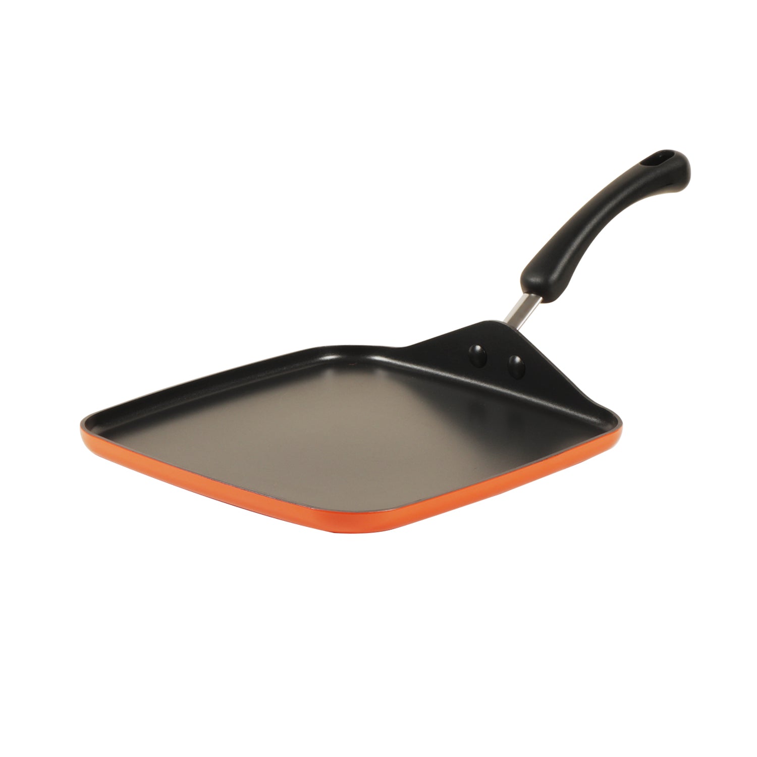 Meyer 2-Piece Set - Square Tawa 28cm + 9" Silicone Tongs - Pots and Pans
