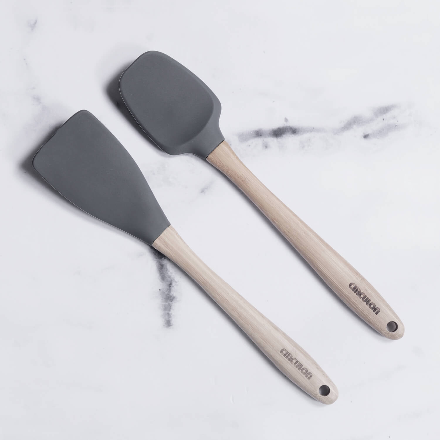 Circulon Silicon Turner & Widen Spatula 2 Pcs Set - Pots and Pans