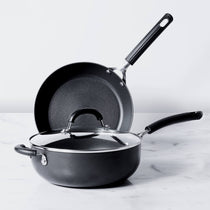Circulon Origins Non-Stick + Hard Anodised 3pc Cookware Set (26cm Skillet + 26cm Chef's Pan) - Pots and Pans