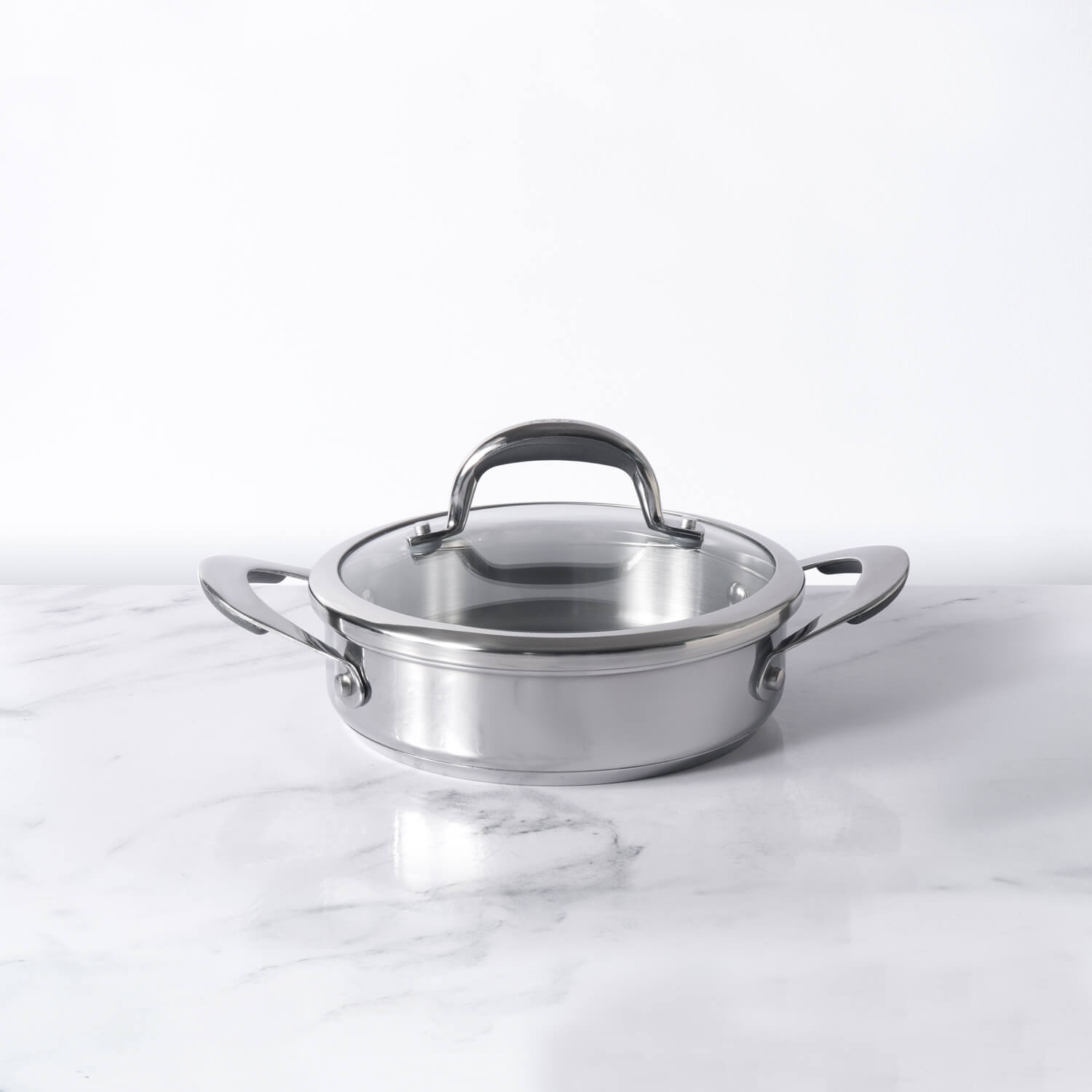 Select Stainless Steel Sauteuse 28 cm Induction & Gas Compatible