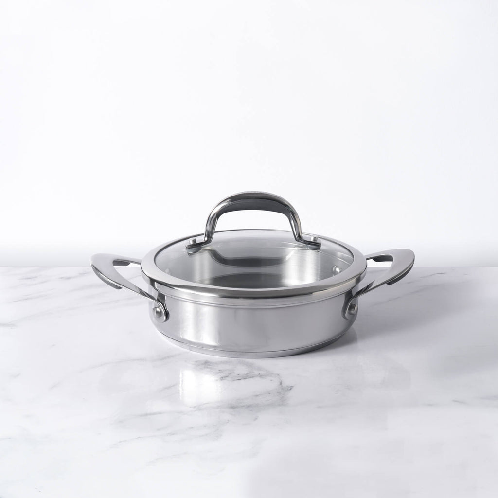 Meyer Select Stainless Steel Sauteuse 20cm (Induction & Gas Compatible)