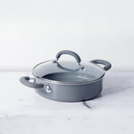 Meyer Anzen Sauteuse with Lid,  24cm - Pots and Pans