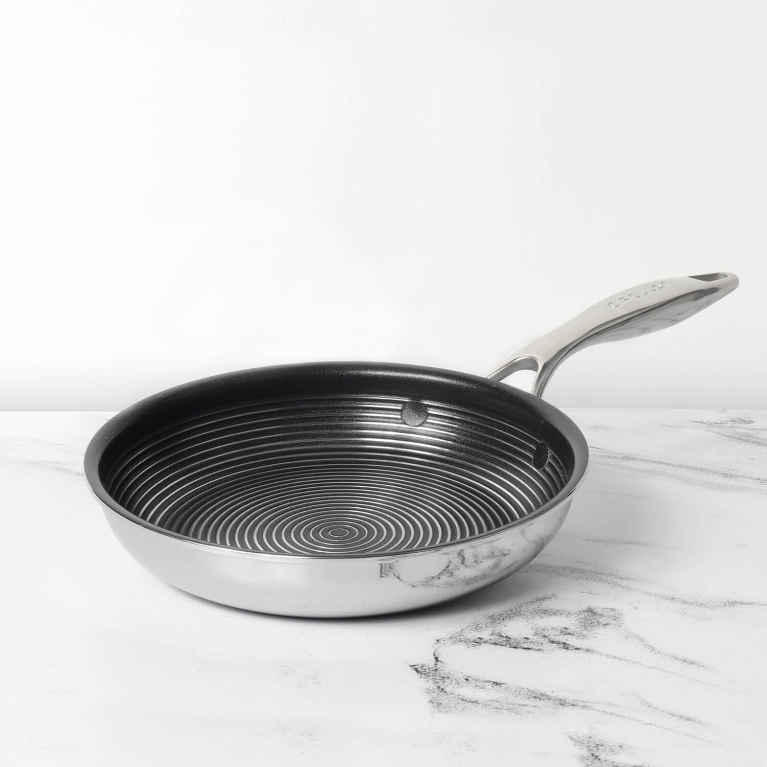 Circulon Clad Stainless Steel Frying Pan/Skillet with Hybrid