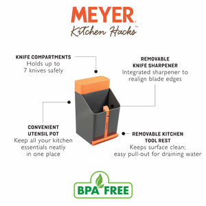 Meyer Kitchen Hacks Knife & Utensil Station - Pots and Pans