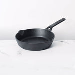 Meyer Pre-Seasoned Cast iron Frypan/Skillet single handle, 22cm-1