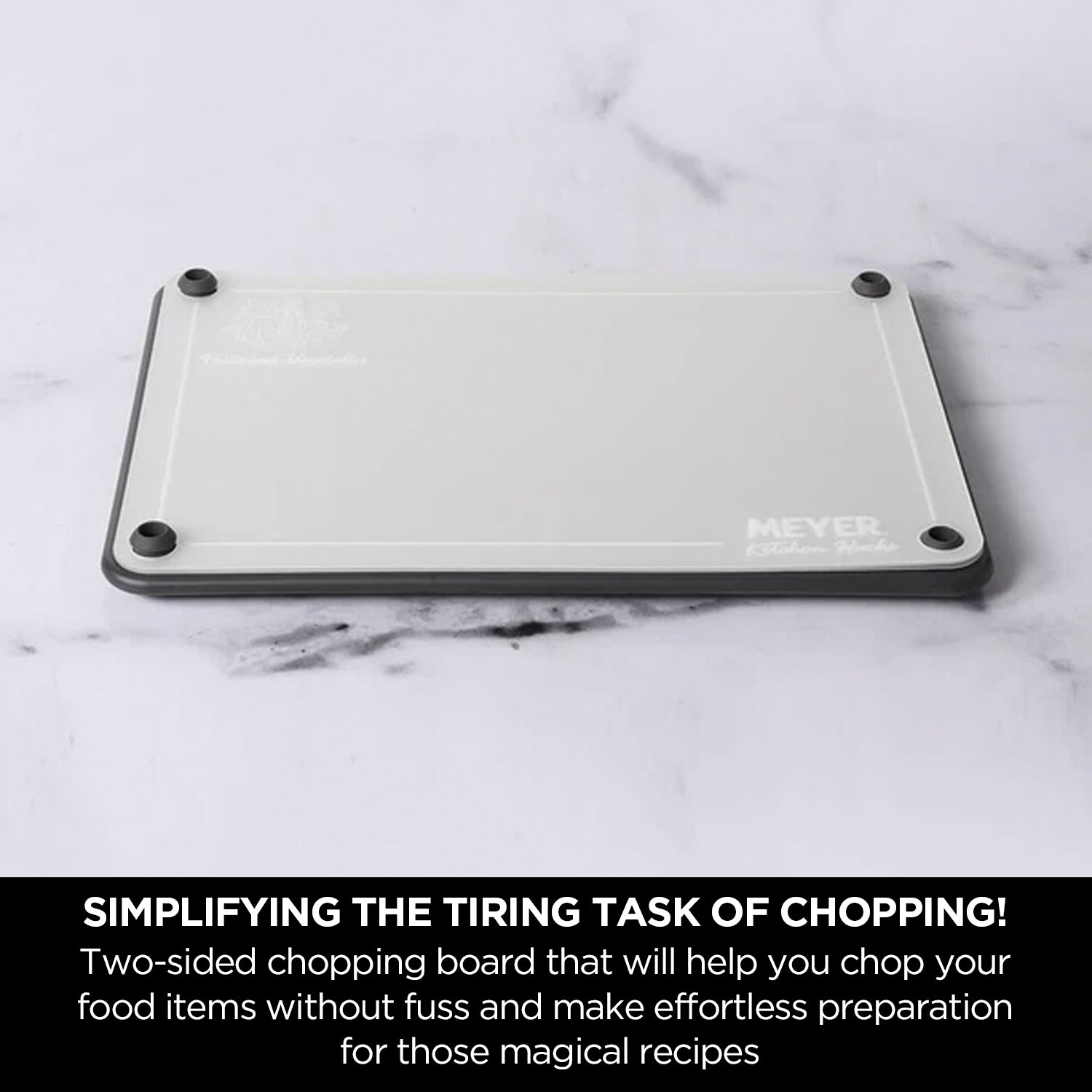 Meyer Kitchen Hacks Multi Purpose Chopping Board