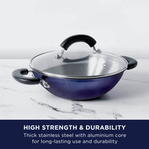 Centennial Nickel Free Stainless Steel Kadai, 26cm