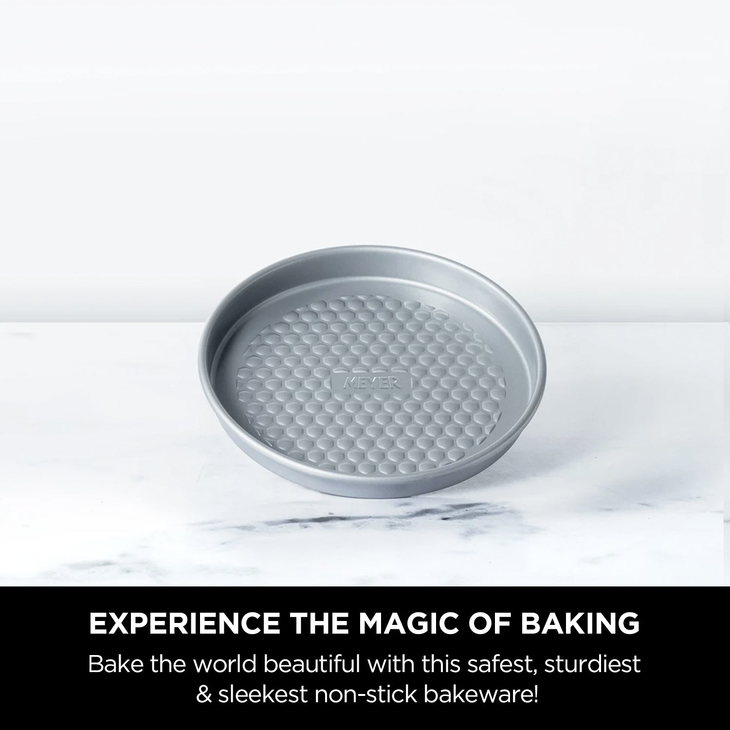 Meyer Bakemaster 2-Piece Bakeware Set - Cookie Tray + Pie Tin