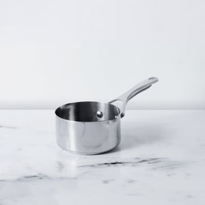Meyer Select Stainless Steel Milkpan 14cm (Induction & Gas Compatible) - Pots and Pans