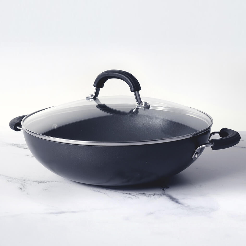 Circulon Origins Non-Stick 30cm Kadai/Wok with Lid - PotsandPans India