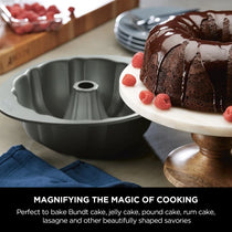 Meyer Bakemaster 3-Piece Bakeware Set - 23cm Square Springform + Fluted Mold + 20cm Loose Base Cake tin