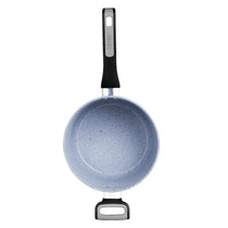 Meyer Forgestone Non-Stick Saucepan 20cm, Stone Grey [Induction & Gas Compatible] - Pots and Pans