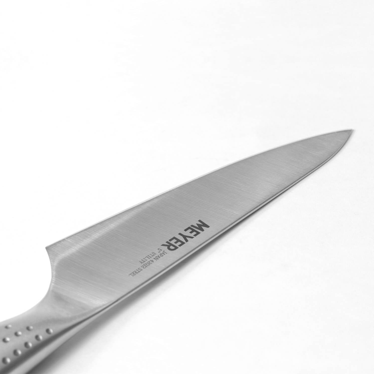 Meyer Stainless Steel Sharp Santoku Knife, 17.5 cm