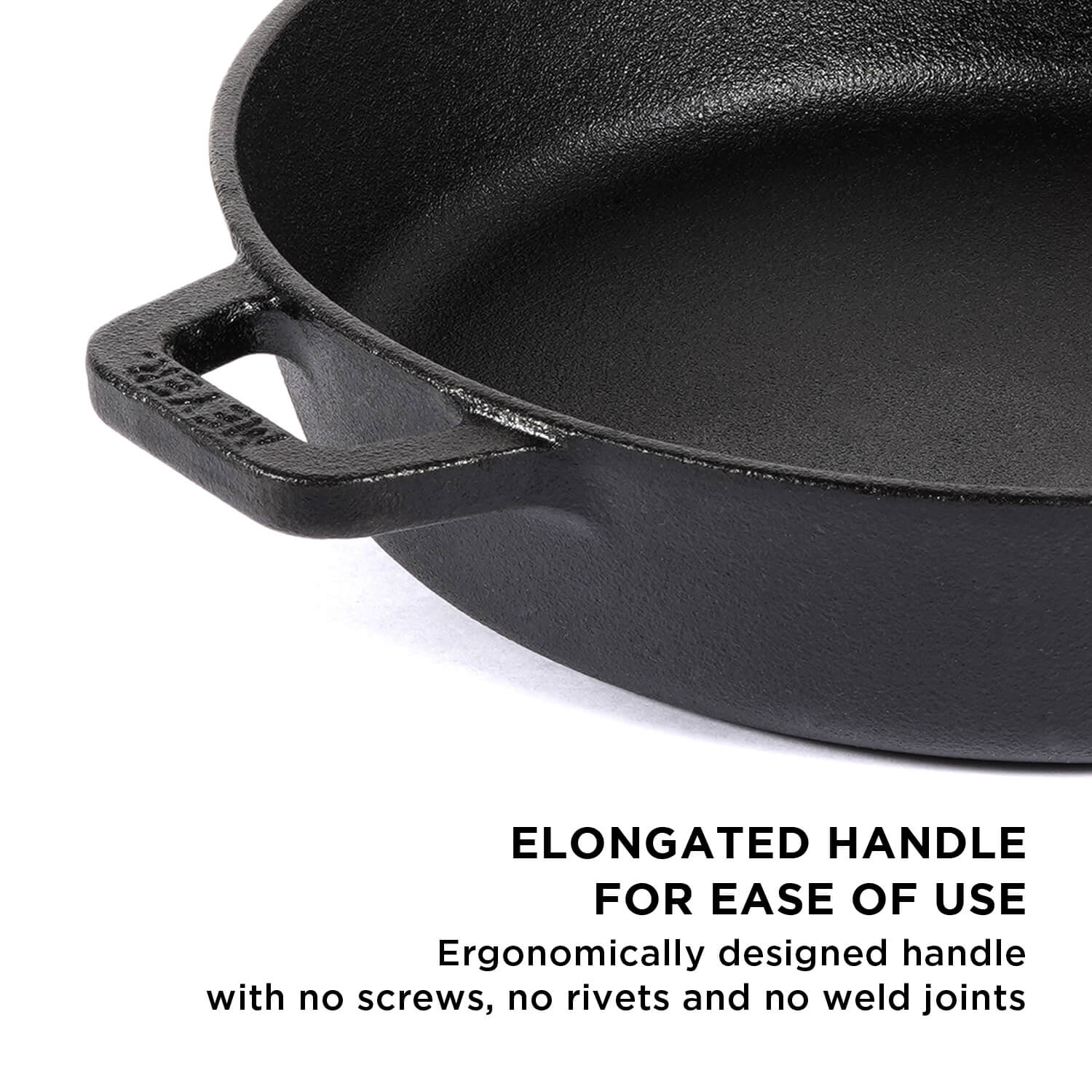 Meyer Pre Seasoned Cast Iron 2pcs Set (24cm Frypan/Skillet + 26cm Curved Roti Tawa)