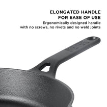 Meyer Pre Seasoned Cast Iron 2pcs Set (20cm Frypan/Skillet + 26cm Roti Tawa)