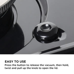 Meyer 4 piece Vacuum Seal Air Tight Container Set (500ml + 1000ml Tall + 1000ml Wide + 2000ml))