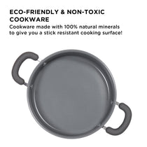 Meyer Anzen Ceramic Coated Cookware 24cm Sauteuse with Lid