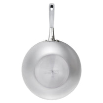 Prism Non-Stick Stirfry/Wok with Stick Handle 26cm, Silver [Induction Compatible] - Pots and Pans