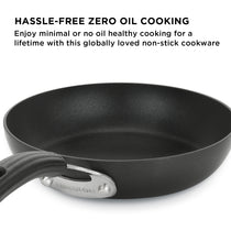 Circulon Origins 28cm Non-Stick + Hard Anodized Frypan/Skillet, Black (Suitable For Gas & Induction)