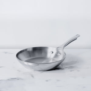 Meyer Select Stainless Steel Frypan 24cm (Induction & Gas Compatible) - Pots and Pans