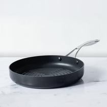 Circulon Infinite Non-Stick + Hard Anodized 2 Piece Cookware Set ( 24cm Frypan + 28cm Round Grillpan ) - Pots and Pans