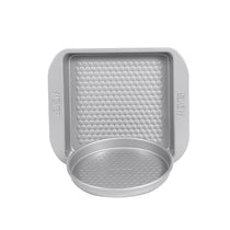Meyer Bakemaster 2-Piece Bakeware Set - 23cm/9" Square Cake Pan + 20cm/8" Pie Tin - Pots and Pans