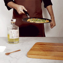 Meyer Non-Stick 2-Piece Tawa Set (Flat and Curved Tawa), Orange - Pots and Pans