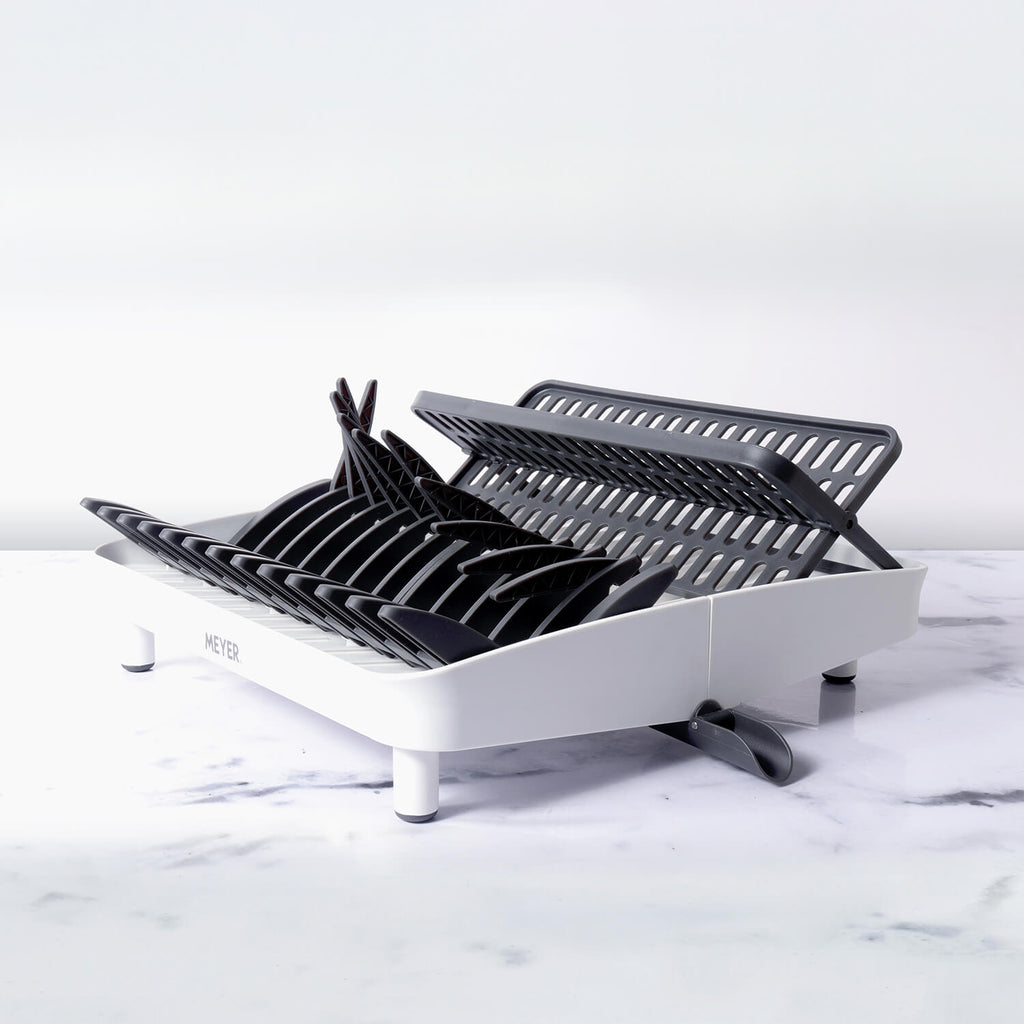 Meyer Kitchen Hacks Space Saving Dish Drainer - Pots and Pans