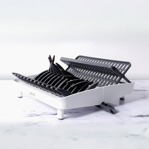 Meyer Kitchen Hacks Space Saving Dish Drainer - Pots and Pans