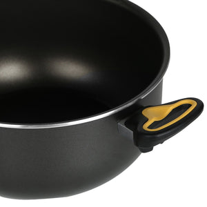 Meyer Skyline Non-Stick Casserole Biryani Pot 4.7L/24cm, Grey - Pots and Pans