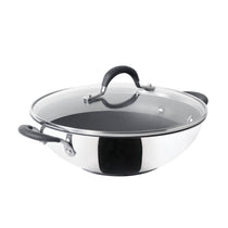 Circulon Momentum 23cm Non-Stick Kadai/Wok with Lid - Pots and Pans