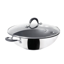 Circulon Momentum 32cm Non-Stick Kadai/Wok with Lid - Pots and Pans