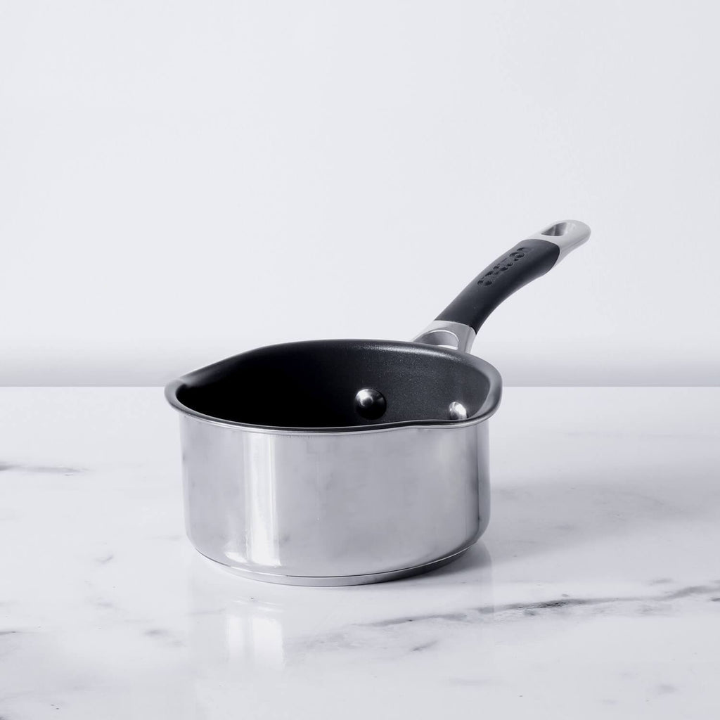 Circulon Momentum 14cm Non-Stick + Stainless Steel Milkpan (Gas & Induction Compatible) - Pots and Pans