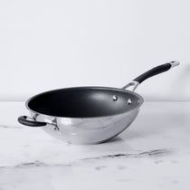 Circulon Momentum 27cm Non-Stick Stirfry/Wok with Helper Handle - Pots and Pans