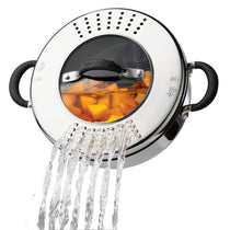 Circulon Momentum 24cm Non-Stick Casserole with Locking Straining Lid - Pots and Pans