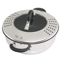 Circulon Momentum 24cm Non-Stick Casserole with Locking Straining Lid - Pots and Pans