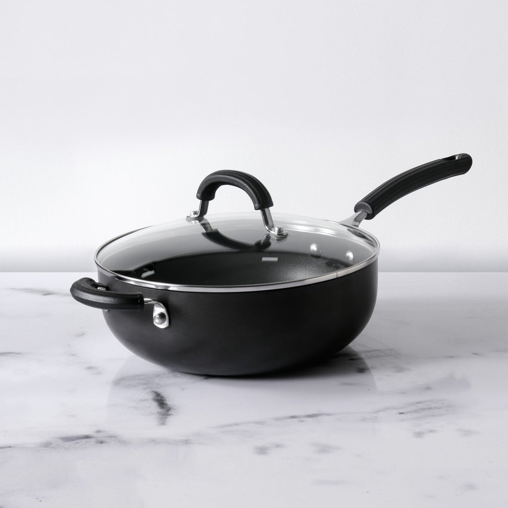 Circulon Origins 26cm Chef's Pan Non-Stick + Hard Anodized, Grey (Suitable For Gas & Induction) - Pots and Pans