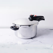 Meyer Presta Stainless Steel Dual Pressure Cooker, 6L - Pots and Pans
