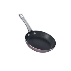 Luminescence Non-Stick 8-Piece Cookware Set, Red (Saucepan+Kadai+Frypan+Tawa+Accessories) - Pots and Pans