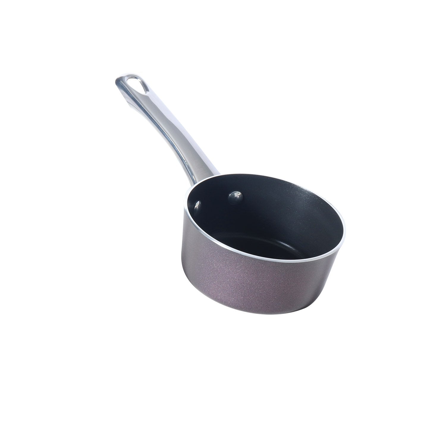 Luminescence Non-Stick 8-Piece Cookware Set, Red (Saucepan+Kadai+Frypan+Tawa+Accessories) - Pots and Pans