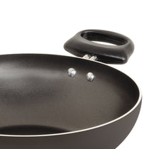 Meyer Non-Stick 3pcs Set (24cm Kadai with Lid + 24cm Flat Dosa Tawa) - Pots and Pans