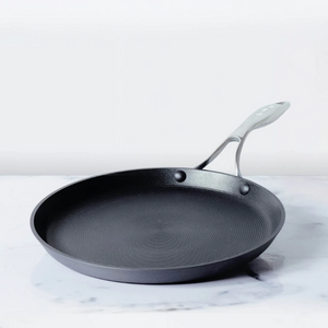 Circulon 2 Piece Set - Circulon Non-Stick + Hard Anodized Flat Dosa Tawa (28 cm) + 12" Tongs - Pots and Pans
