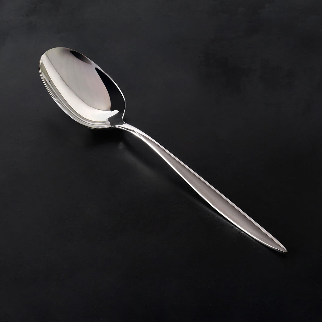 Meyer Brio High-Gloss Stainless Steel Serving Spoon - Pots and Pans